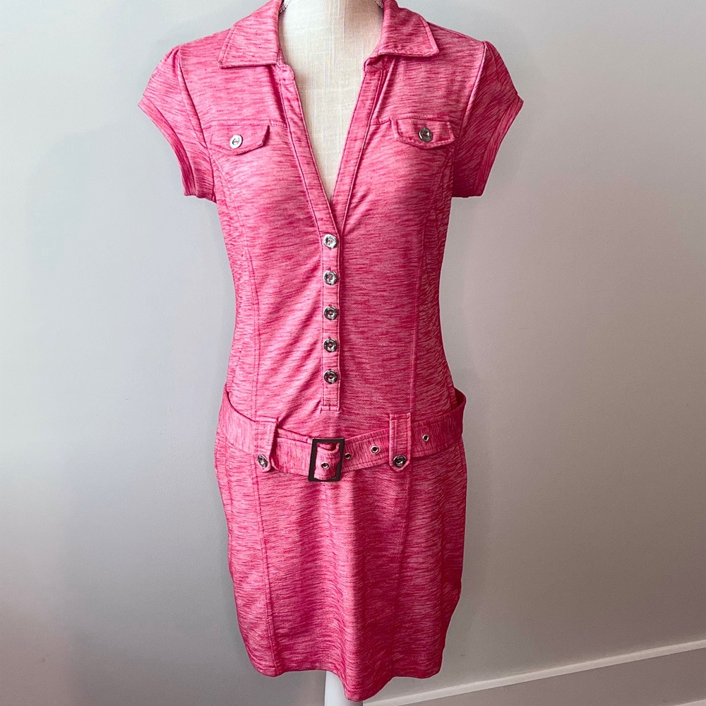 Belted Summer Dress by Guess. Size L